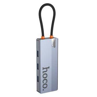 Hoco HB50 5-in-1 Type-C Multiport Converter – USB-C to HDMI, PD, 3x USB 3.0 Adapter - Saif Al Najmi Kw