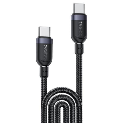 Yesido CA194 USB-C to USB-C Charging & Data Cable – 60W, 3m (Black)