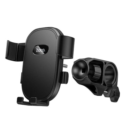 Hoco H85 Knight Motorcycle Bicycle Universal Phone Holder – Black