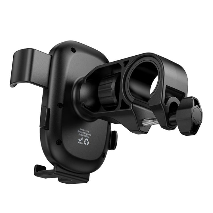 Hoco H85 Knight Motorcycle Bicycle Universal Phone Holder – Black