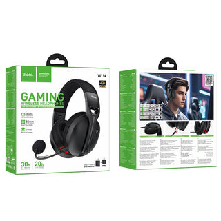 hoco W114 Magic Four-Mode Over-Ear Gaming Earphone(Black) - 6