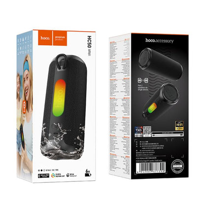 hoco HC50 Advantage Portable TWS Bluetooth Speaker(Black Wave) - 2