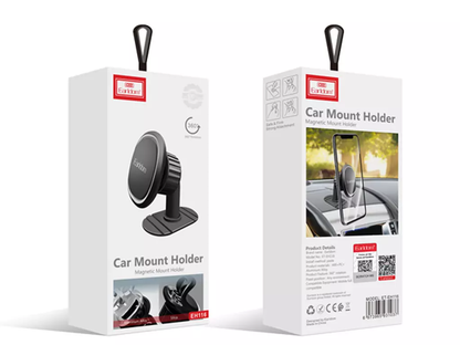 Earldom ET-EH116 Magnetic Car Mount Holder – 360° Rotation Dashboard Stand