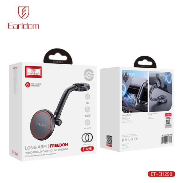 Earldom ET-EH298 Long Arm Freedom Windshield Car Mount Holder