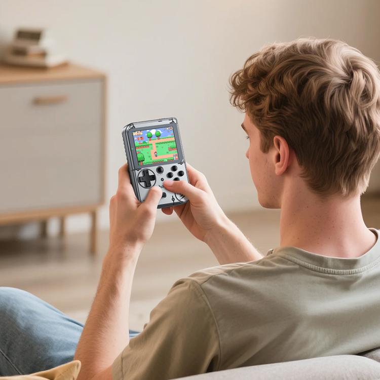 HOCO GA40 Retro Handheld Game Console Vertical Screen Portable Gray