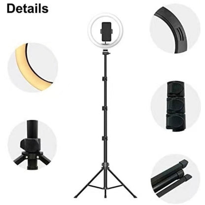 Jmary FM-536A 10-Inch Ring Light with 1.7m Tripod & Remote Control