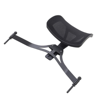 LIFELOOK Folding Makeup Artist Director Chair with Headrest, Armrests & Footrest – Black