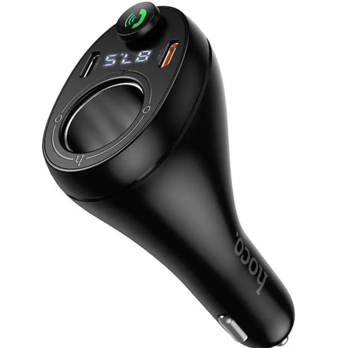 HOCO E88 Star 35W Dual Type-C Car Bluetooth FM Transmitter