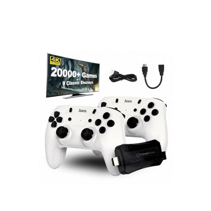 HOCO GA31 Retro Game Stick 4K Console With 2 Wireless Controllers