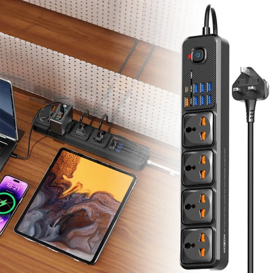 MOXOM 12 in 1 2500W Power Strip (MX-ST14) - Saif Al Najmi Kw