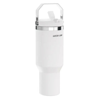 Green Lion Rover Vacuum Tumbler 900mL Double-Wall Insulated – Black / White