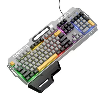 HOCO GM702 Vistoso Wired Gaming Keyboard with RGB Backlight & Wrist Rest