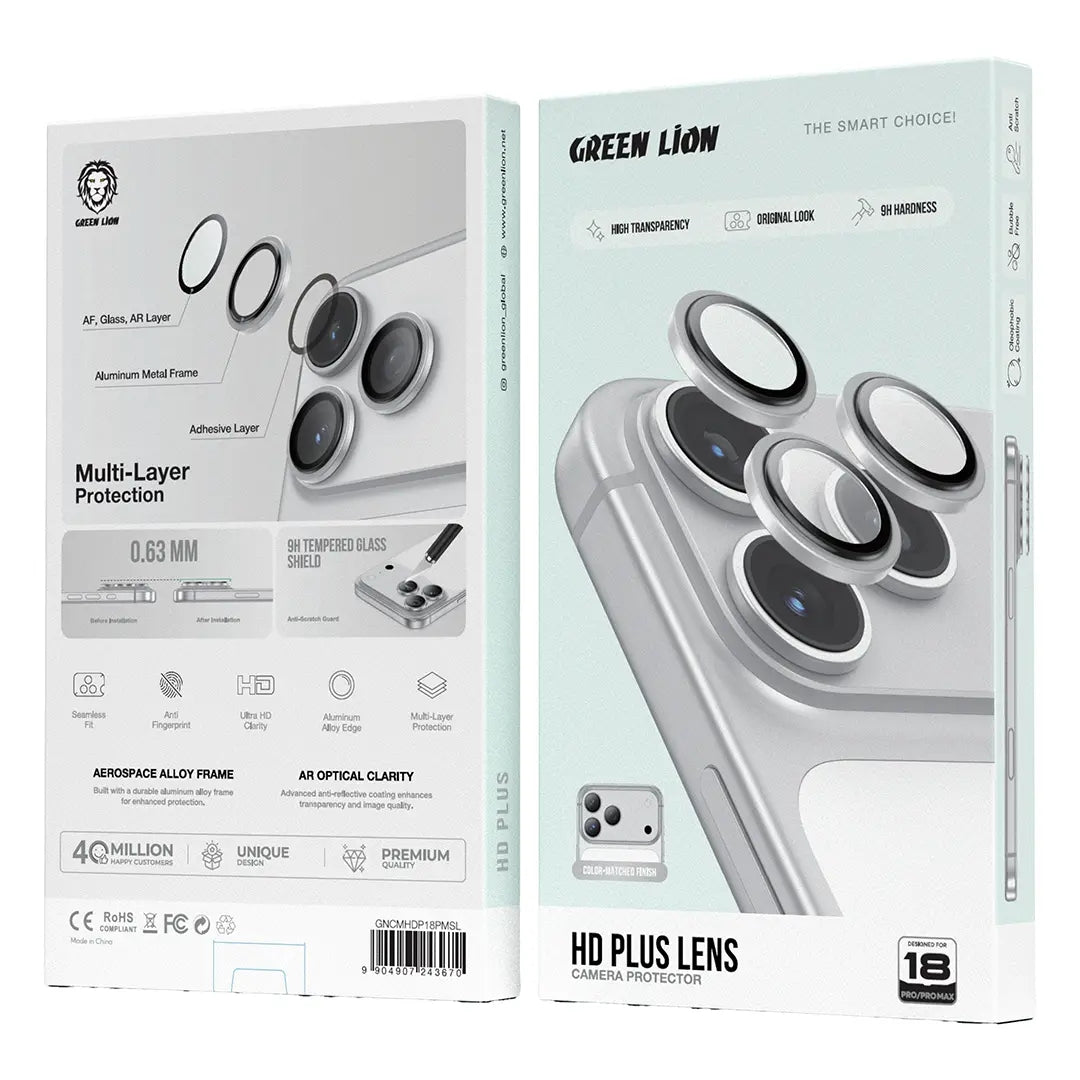 Green Lion HD Plus Lens Camera Protector for iPhone 18 Pro Max