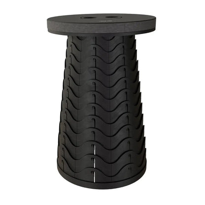 Green Lion Foldable Travel Camping Table & Stool Set – Black