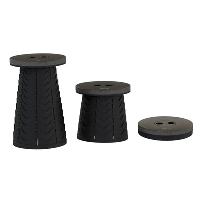 Green Lion Foldable Travel Camping Table & Stool Set – Black