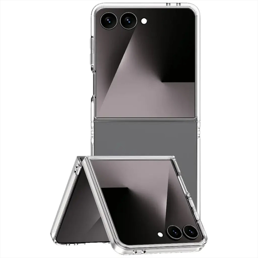 جراب Green Lion Delgado لهاتف Samsung Galaxy Z Flip 7 – شفاف