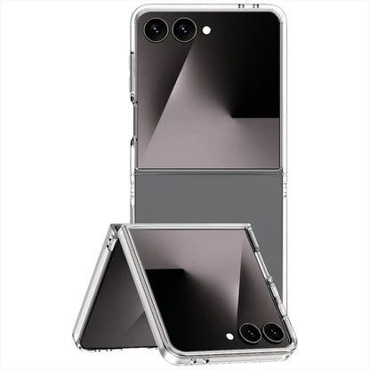 جراب Green Lion Delgado لهاتف Samsung Galaxy Z Flip 7 – شفاف