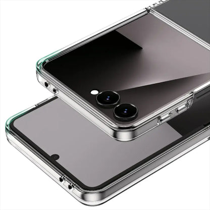 جراب Green Lion Delgado لهاتف Samsung Galaxy Z Flip 7 – شفاف