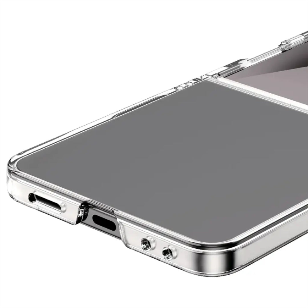 جراب Green Lion Delgado لهاتف Samsung Galaxy Z Flip 7 – شفاف