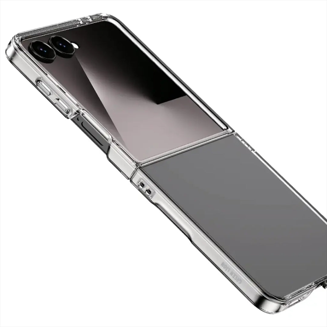 جراب Green Lion Delgado لهاتف Samsung Galaxy Z Flip 7 – شفاف