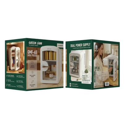 Green Lion GMF-65 4L Mini Fridge Cooler & Warmer – White