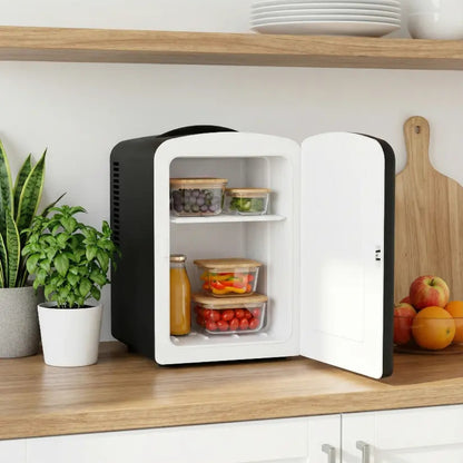 Green Lion GMF-75 4L Mini Fridge Cooler & Warmer – Black