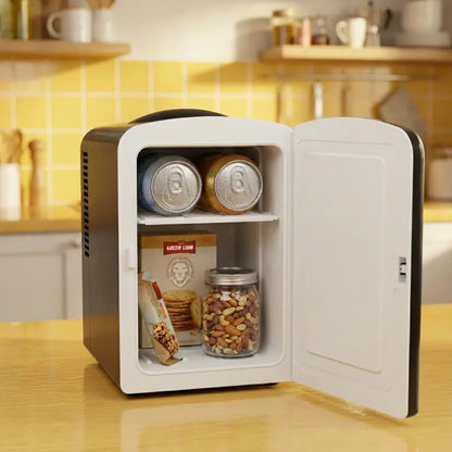 Green Lion GMF-75 4L Mini Fridge Cooler & Warmer – Black