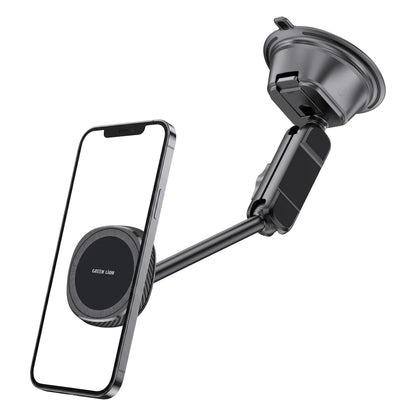 Green Lion GX-89 MagSafe Suction Car Phone Holder – Black