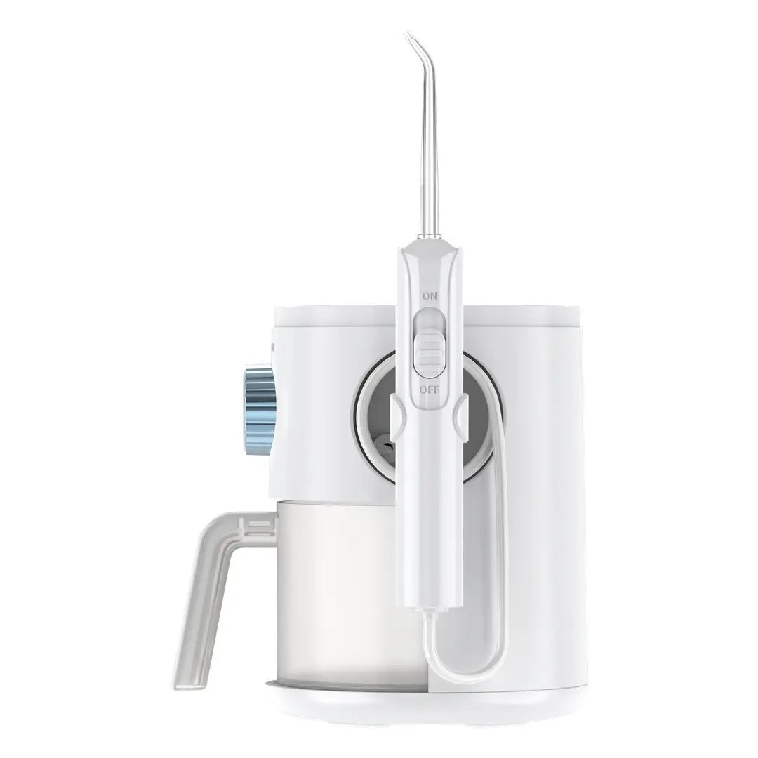 Green Lion Hydra Flosser Oral Irrigator with 10 Pressure Levels & 600mL Tank – White