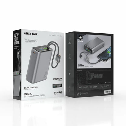 Green Lion IBIZA 20000mAh Power Bank 45W Kuwait