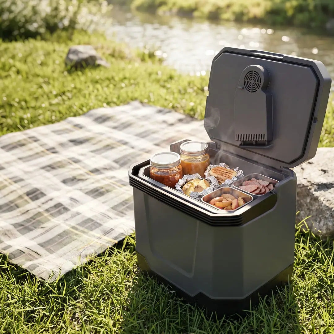 Green Lion Journey 33L Cooler & Warmer with Bluetooth Speaker – AC/DC