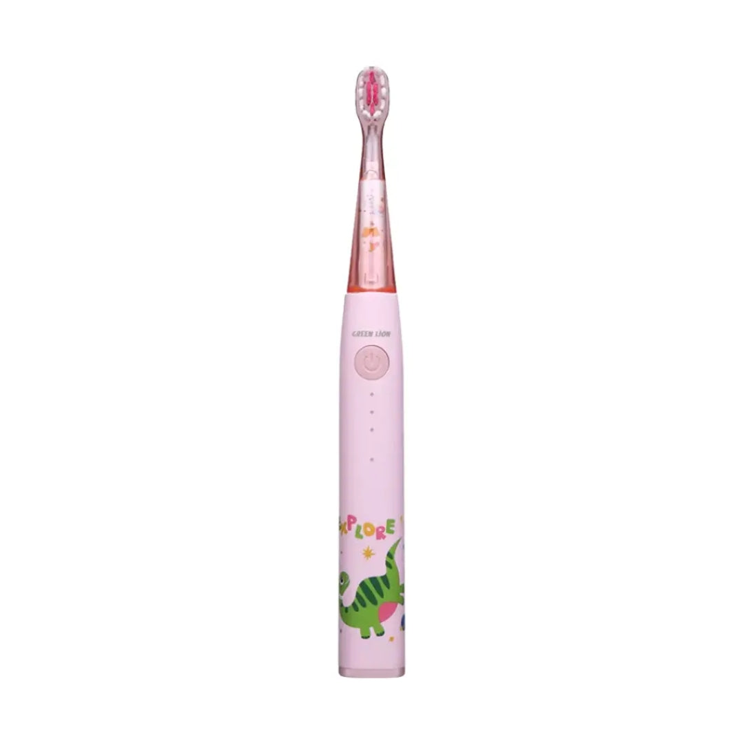 Green Lion Kids Electric Toothbrush – 24000 Strokes/Min, IPX7 Waterproof