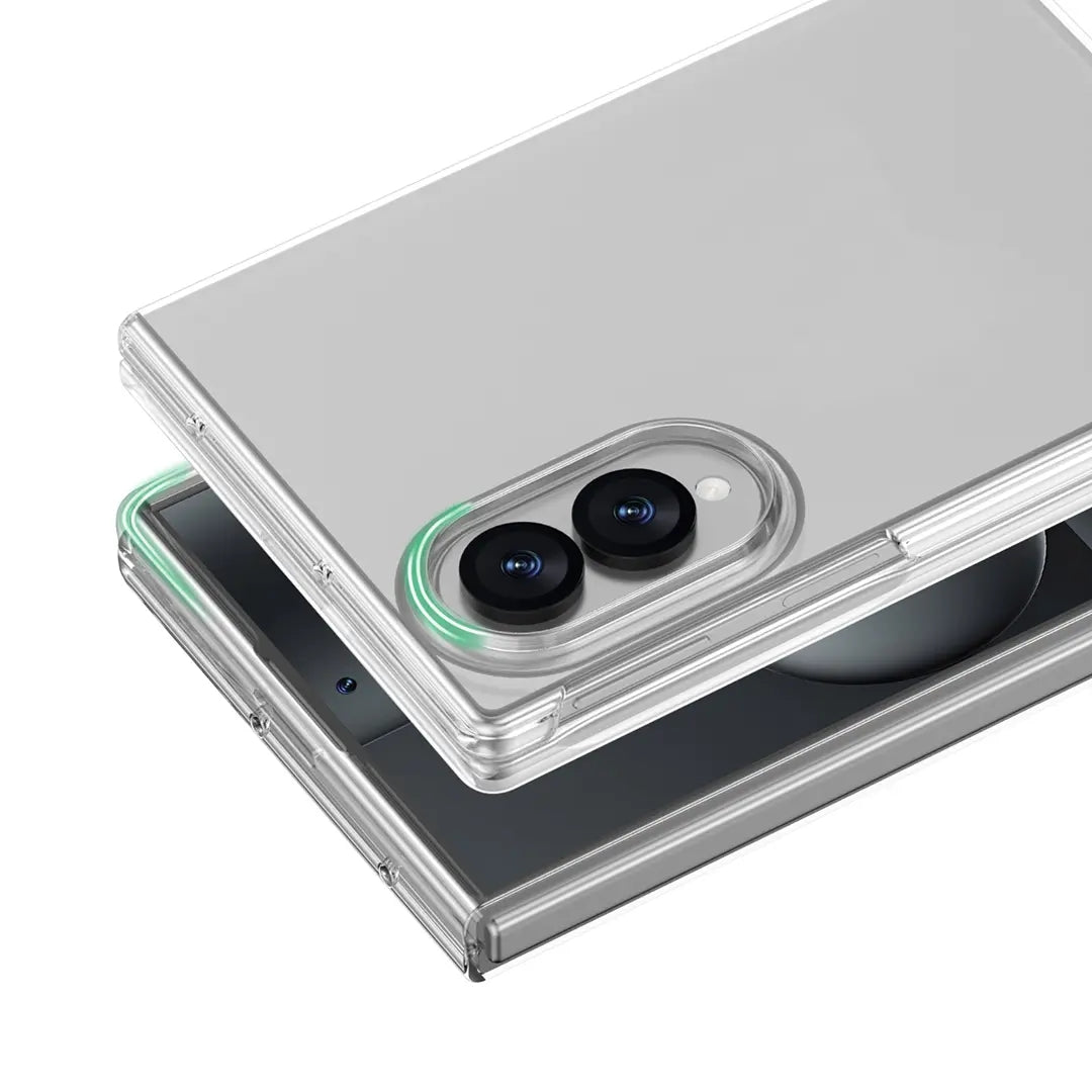 Green Lion Delgado PC Case for Samsung Galaxy Z Fold 8 – Clear