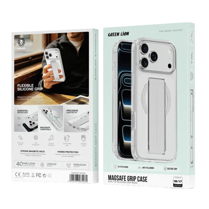 Green Lion MagSafe Grip Case for iPhone 17 / 18 Pro Max