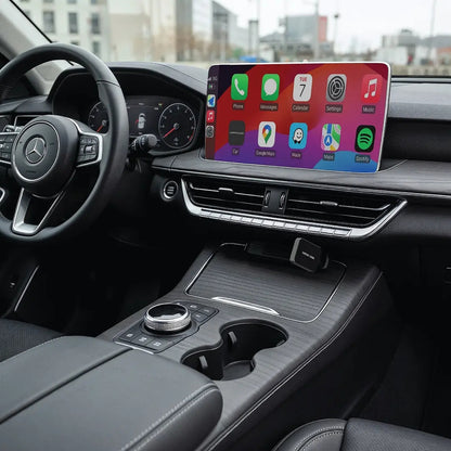 Green Lion Mini Wireless Adapter for CarPlay & Android Auto – Black