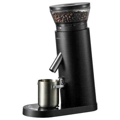 Green Lion Ultimate Grind Electric Coffee Grinder with 60 Grind Settings & 41mm Conical Burr – Black