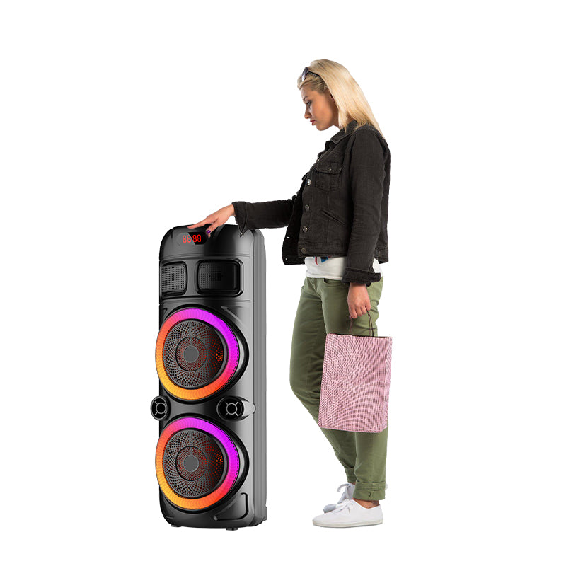 SING E ZQS8251 Outdoor Bluetooth Karaoke Speaker – Portable Party Sound