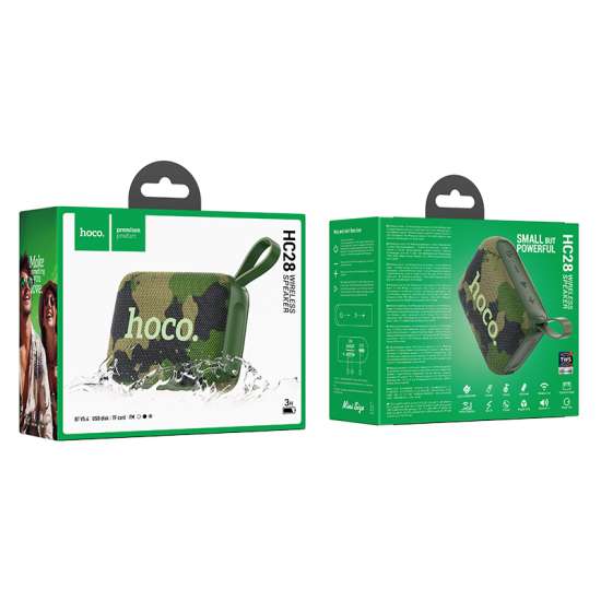 HOCO HC28 Wireless Sports Speaker – 8W Portable Bluetooth Speaker with TF, USB, AUX Support - Saif Al Najmi Kw