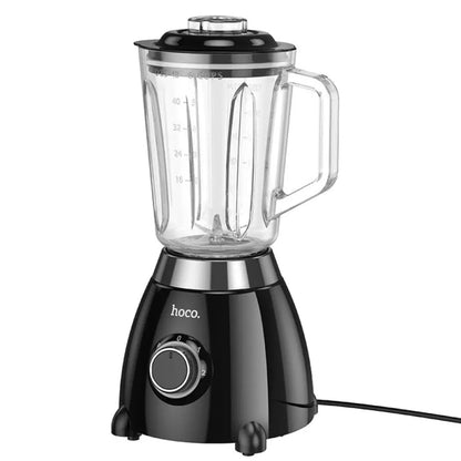 HOCO HE33 Retro Juicer Blender 1.5L 500W with Glass Jar – Black