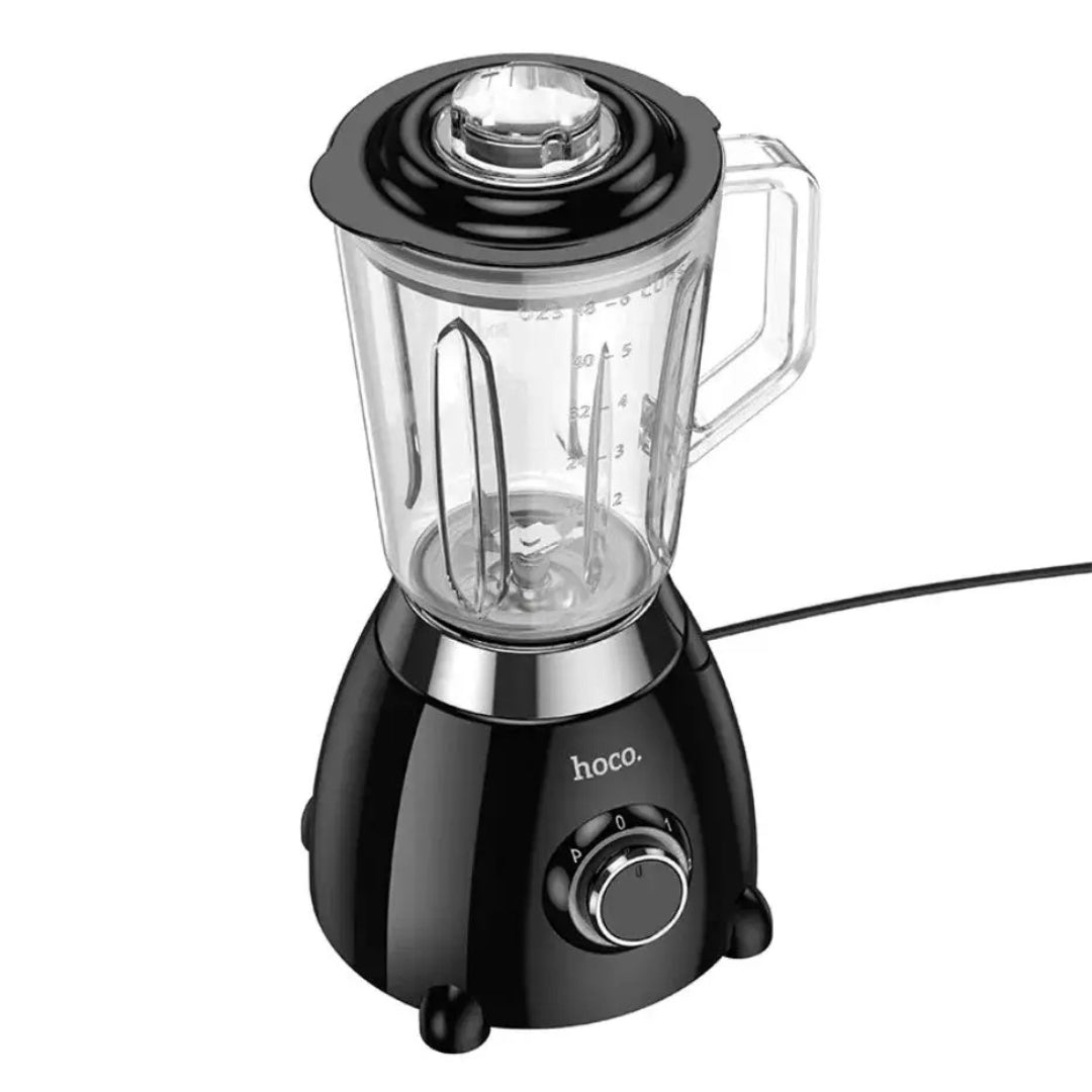 HOCO HE33 Retro Juicer Blender 1.5L 500W with Glass Jar – Black