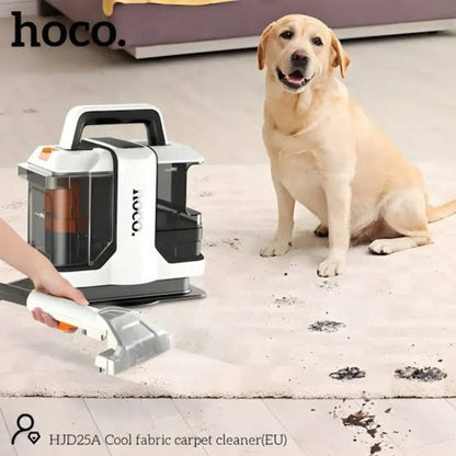 HOCO HJD25A 750W Cool Fabric Carpet Cleaner with 16kPa Suction & Dual Water Tanks
