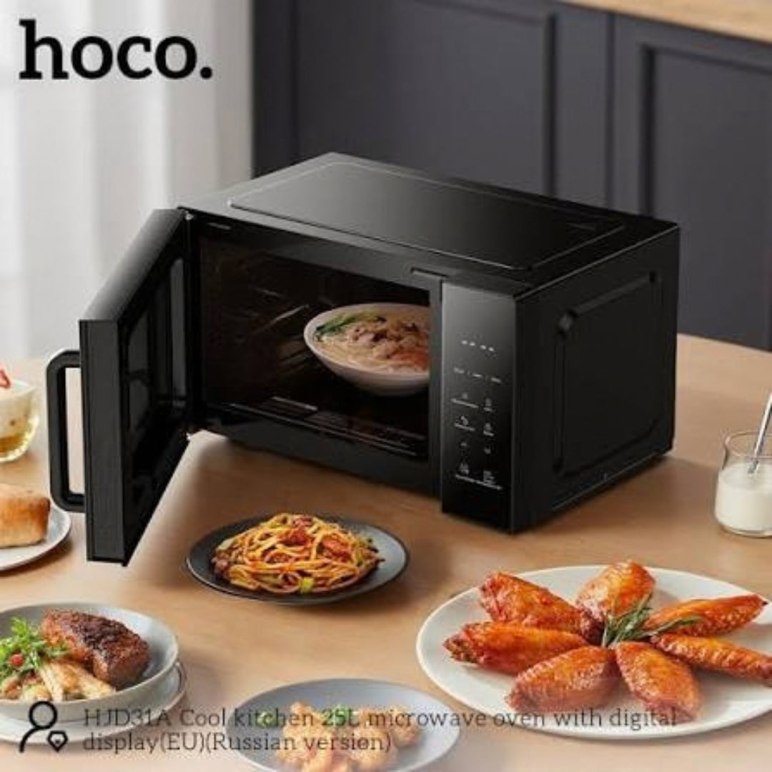 HOCO HJD31A 25L 800W Digital Microwave Oven with Touch Control