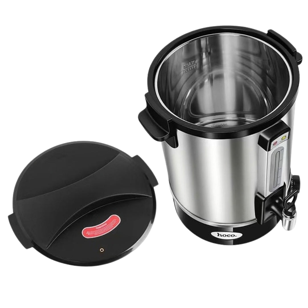 HOCO HJD58A 20L Electric Thermopot Water Heater with Stainless Steel Body & Dispensing Tap