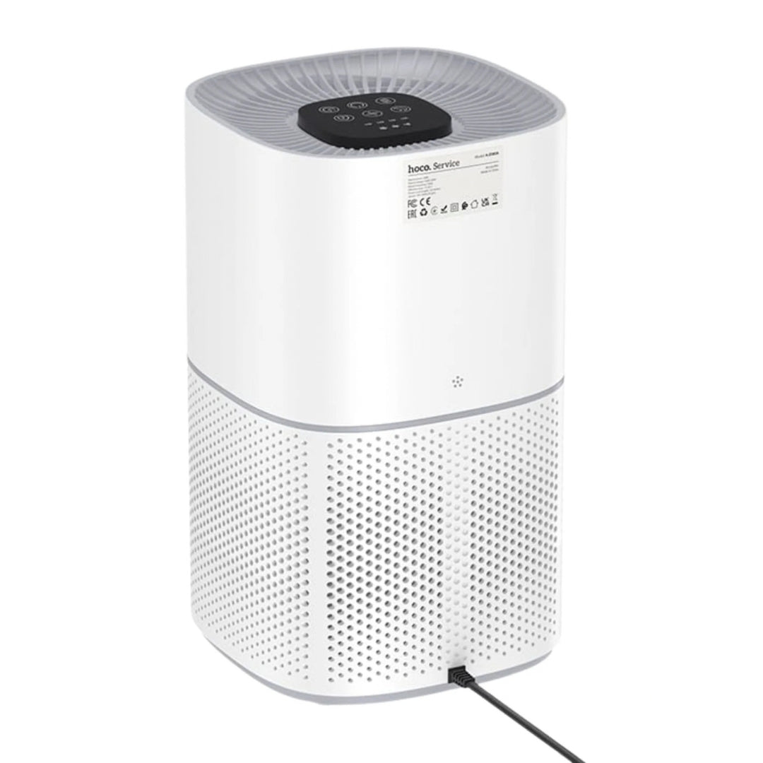 HOCO HJD80A Air Purifier with HEPA & Activated Carbon Filter – 200m³/h CADR
