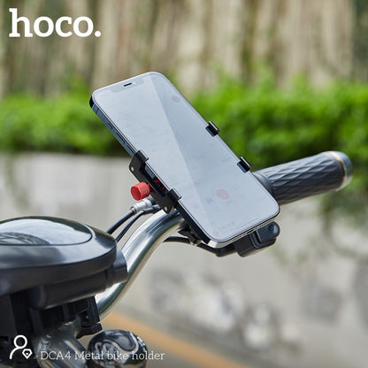 حامل هاتف HOCO DCA4 المعدني للدراجة - حامل عالمي 