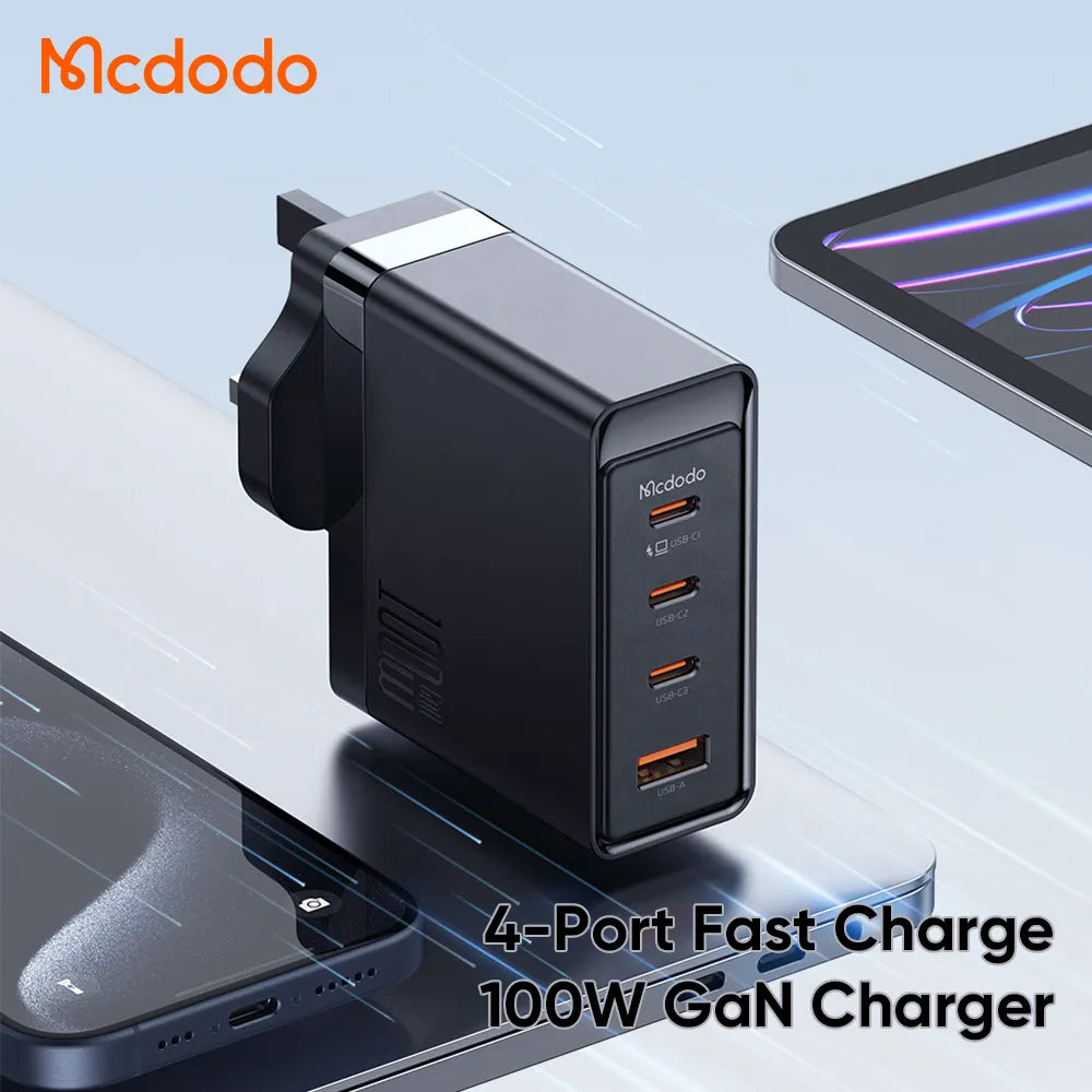 Mcdodo CH-5130 100W Fast Multi-Port Charger - Saif Al Najmi Kw