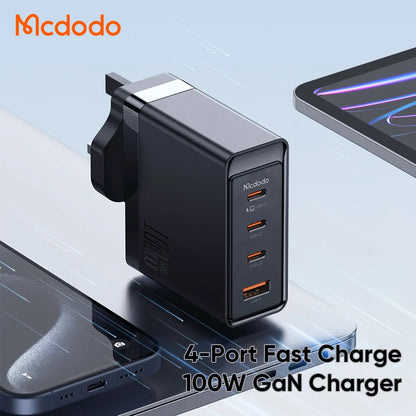 Mcdodo CH-5130 100W Fast Multi-Port Charger - Saif Al Najmi Kw