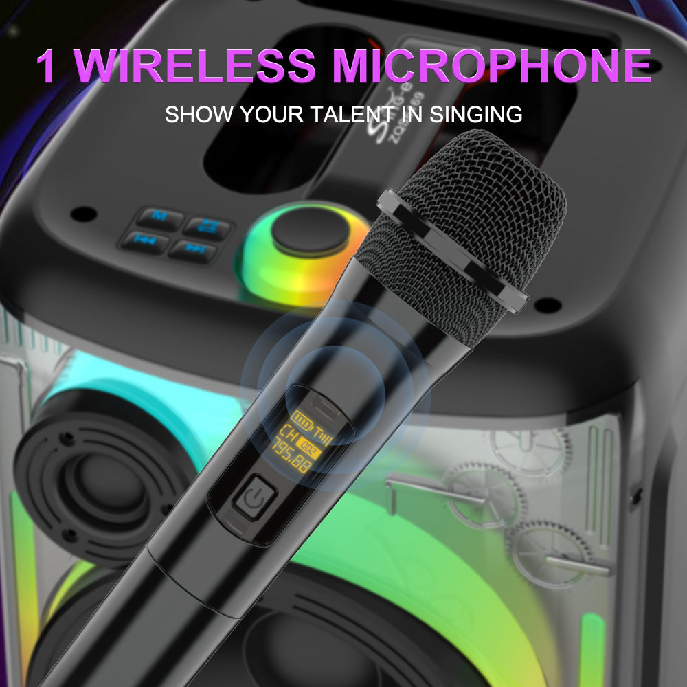 SING E ZQS6169 Wireless Trolley Speaker – Super Loud Karaoke & BT Audio