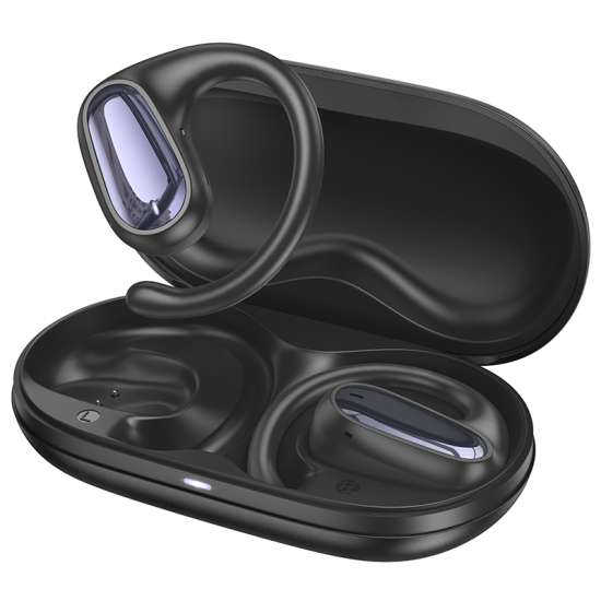 Hoco EA4 Cloud open true wireless sleep BT headset - black - Saif Al Najmi Kw