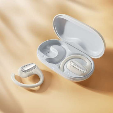 Hoco EA4 Cloud open true wireless sleep BT headset - milky white - Saif Al Najmi Kw